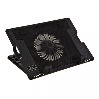 VENTILADOR SPEEDMIND COS01 5 NIVELES DE ALTURA 2 USB NEGRA