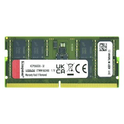 MEMORIA RAM 32GB DDR5 5600MT/S NON-ECC UNBUFFERED SODIMM KCP556SD8-32-F