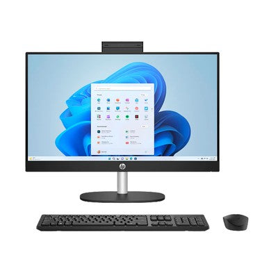 ALL-IN-ONE HP 24-CR0253LA 23.8" FHD | AMD RYZEN 5 7520U | 8GB RAM | 512GB SSD | NEGRO