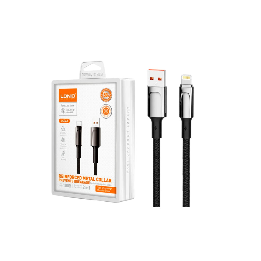 CABLE LDNIO LS341 1M 50W USB-IPH