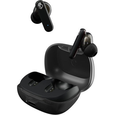 AUDIFONO SKULLCANDY SMOKIN BUDS IN-EAR WIRELESS EARBUDS 20 HR BATTERY 50% RENEWABLE PLASTICS MICROPHONE WORKS WITH IPHONE ANDROID AND BLUETOOTH DEVICES BLACK