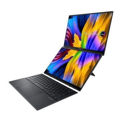 LAPTOP ASUS ZENBOOK DUO 14" DUAL OLED TOUCH INTEL CORE ULTRA 9 285H 32GB RAM 2TB SSD WINDOWS 11