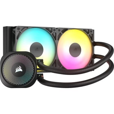 VENTILADOR PARA PROCESADOR CORSAIR NAUTILUS 240ARGB LIQUID PARA LG1841 - LGA1700 Y AMD AM5 - AM4