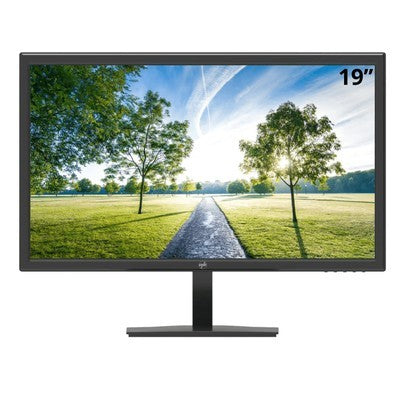 MONITOR ONE 19" HD 1440 900 TN 60HZ HDMI NEGRO VESA 75HZ INCLUYE CABLE HDMI BLACK