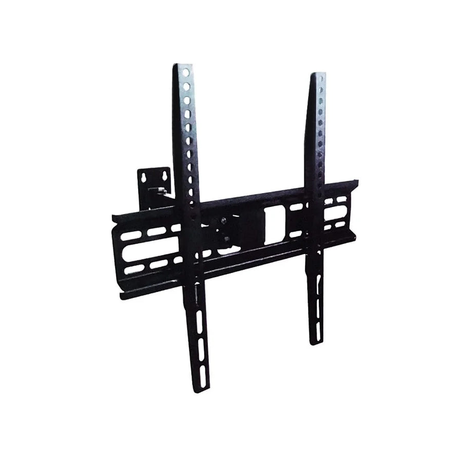 SOPORTE TV GIRATORIO 26" A 55" QFA20-441 PARA CEMENTO O CONCRETO HASTA 35KG VESA 75×75 NEGRO