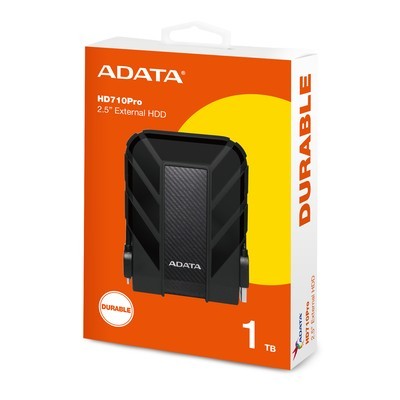 DISCO EXTERNO ADATA HD710 PRO 1TB BLACK USB 3.1 RESISTENTE GOLPES/POLVO/AGUA IP68 AHD710P-1TU31-CBK