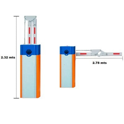 Barrera Automatica Highteck Izquierda 3Mts S4A-Bg005D