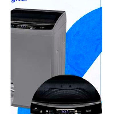 LAVADORA INDURAMA LRI-22CRPP AUTOMÁTICA 22 KG INVERTER TITANIUM CARGA SUPERIOR LAVADO INTELIGENTE