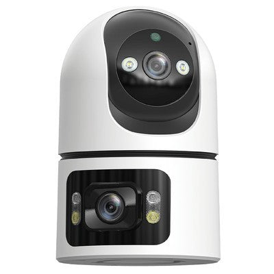 CAMARA DE SEGURIDAD ENV EYE PRO 255° 8MP (4MP+4MP) AUDIO BIDIRECCIONAL MICROSD 128GB APP TUYA SMART COMPATIBLE ALEXA/GOOGLE 1GENV512 GARANTIA 12 MESES