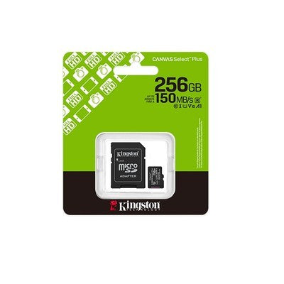 MEMORIA MICRO SD 256GB KINGSTON SDCS3/256GB SELECT PLS GEN3 150R