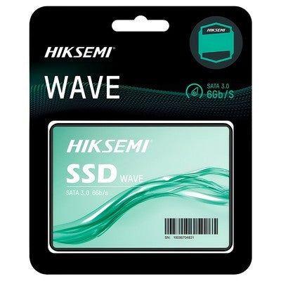 DISCO SSD 480GB 2.5" HIKSEMI WAVE 550MB/S, 470MB/S SSD-WAVE-480G GARANTIA 12 MESES