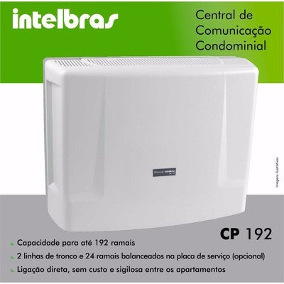 CENTRAL INTELBRAS CP 192