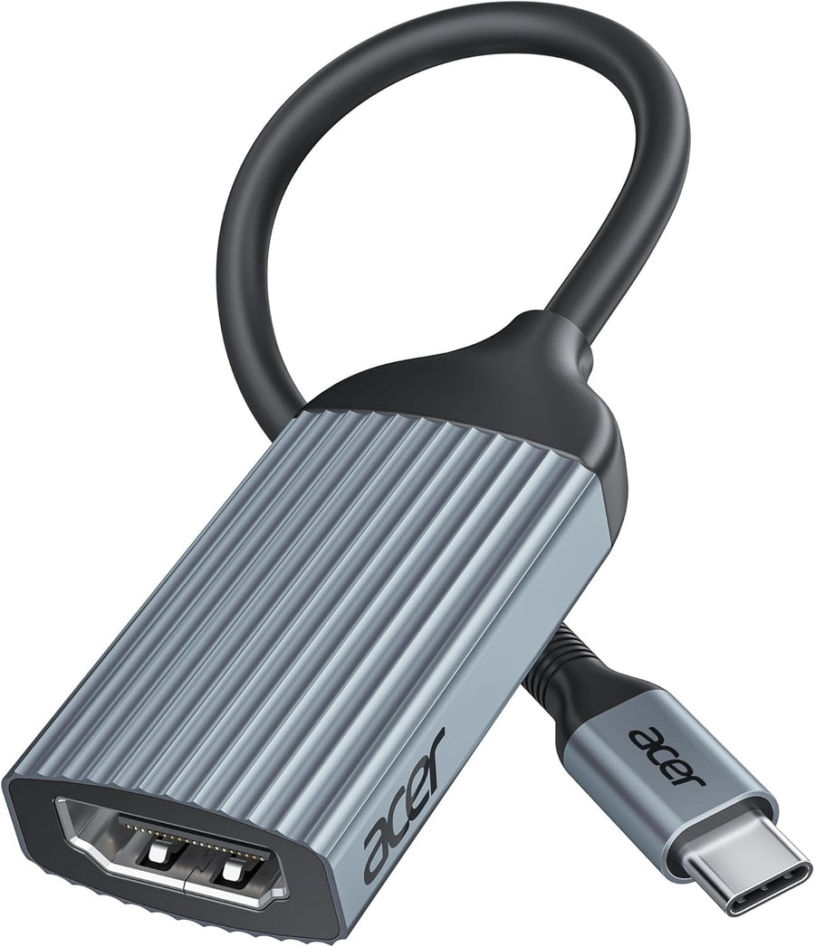 ADAPTADOR ACER ODK410 USB-C A HDMI 4K 60HZ THUNDERBOLT 3/4 SILVER