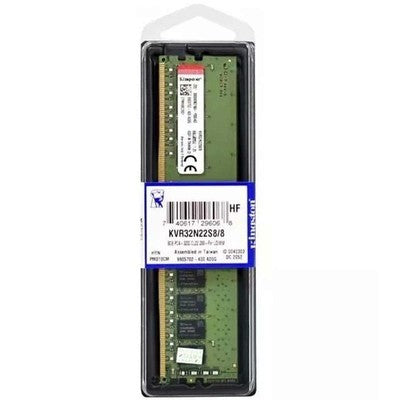 MEMORIA PC KINGSTON 8GB DDR4 3200MT/S UDIMM (KVR32N22S8/8).