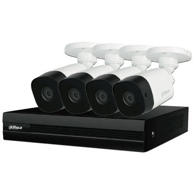 KIT 4 CAMARAS TUBO METALICA 720P HD
