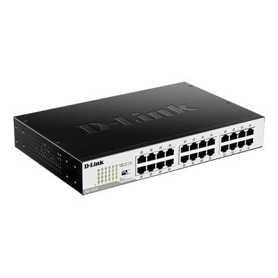 SWITCH D-LINK 24 PUERTOS 10/1001000MBPS UNMANAGED SWITCH DESKTOP/RACKMOUNTABLE