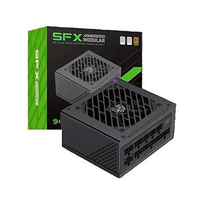 FUENTE DE PODER GAMEMAX 850W GS-850G BK SFX FULL-MODULAR 80+ GOLD FAN 9CM 100-240V ATX3.1 COMPACTA 12.5CM*11CM*6.5CM GARANTIA 12 MESES