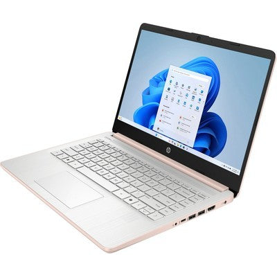 LAPTOP HP 14-DQ6105DX 14" HD INTEL N150 4GB RAM 128GB UFS WINDOWS 11 HOME PALE ROSE GOLD