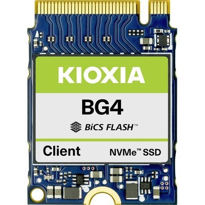 DISCO SSD 512GB KIOXIA M.2 2230 NVME PCIE 4 3500MB/S, 2700MB/S GARANTIA 12 MESES (SIN EMPAQUE)