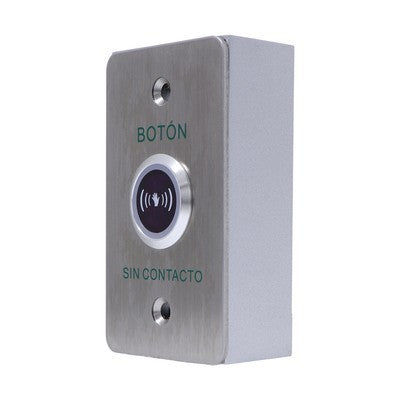 BOTON DE SALIDA DE METAL SIN CONTACTO