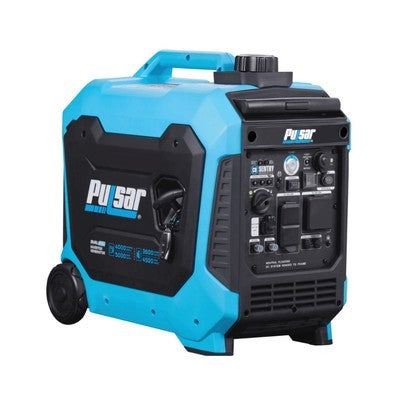 GENERADOR ELECTRICO A GASOLINA AMERICANO PULSAR 5000 WATT (5.0KW) DUAL FUEL (GASOLINA, GAS DOMÉSTICO Y PROPANO) (INVERTER) (SILENCIOSO 65DB) (CON CONTROL REMOTO) Y SENSOR CO SENTRY