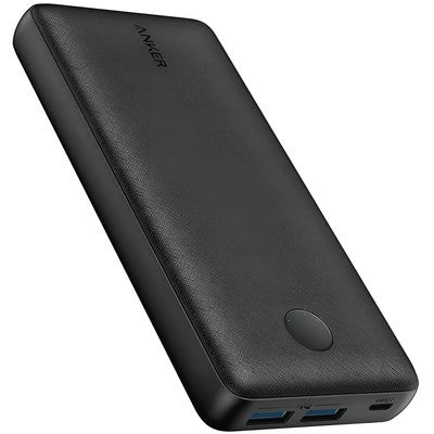 POWER BANK ANKER (20.000MAH) POWERCORE SELECT 20K MAH 18W POWER BANK W/ 2 USB?A PORTS ? BLACK