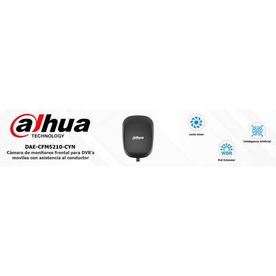 CÁMARA DE SEGURIDAD PARA MONITOREO VEHICULAR FRONTAL