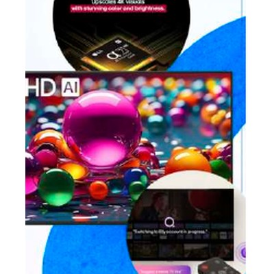 LED SMART TV 65" TCL - AI PROCESSOR UHD 4K WEBOS 25