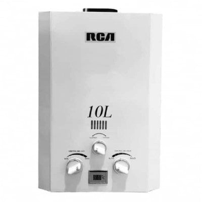 CALEFÓN A GAS RCA HS-610 10 LITROS BAJA PRESIÓN DISPLAY LCD