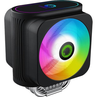 COOLER CPU GAMEMAX GAMMA 600 HIGH PERFERMANCE FAN DUAL 12CM ARGB LGA INTEL Y AMD 2*4PIN PWM+3PIN ARGB AURA SYNC GARANTI 12 MESES