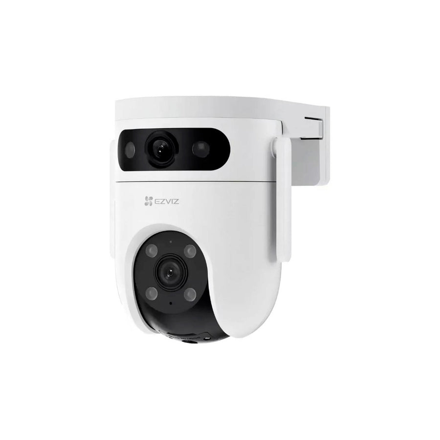 CAMARA DE SEGURIDAD EZVIZ DUAL H9C 2K + 2K 360° DET. PERS/SEGUIMIENTO IA, COLOR 24/7 AUDIO ALEXA/GOOGLE SUPP. MICROSD 512GB CS-H9C-R105-8H33WFL GARANTIA 12 MESES
