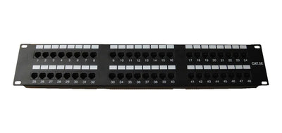PATCH PANEL DE 48 PUERTOS RACK CAT5E