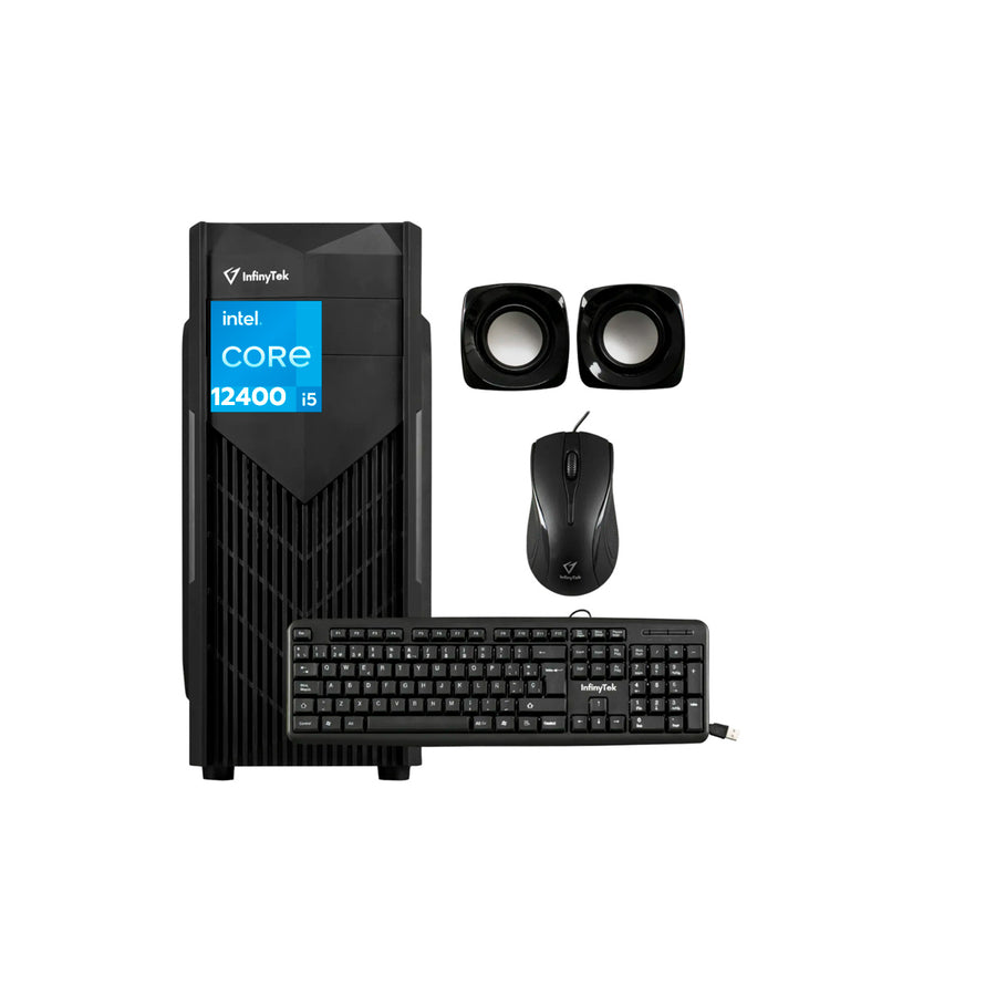 PC DE ESCRITORIO INFYNYTEK | INTEL CORE I5-12400 12ª GEN | 16GB RAM | 1TB SSD | ASUS H610M-F