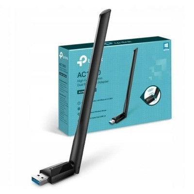 ADAPTADOR WIFI TP-LINK ARCHER T3U PLUS AC1300 DUAL BAND 2.4GHZ: 400MPBS Y 5GHZ: 867MBPS MU-MIMO USB 3.0