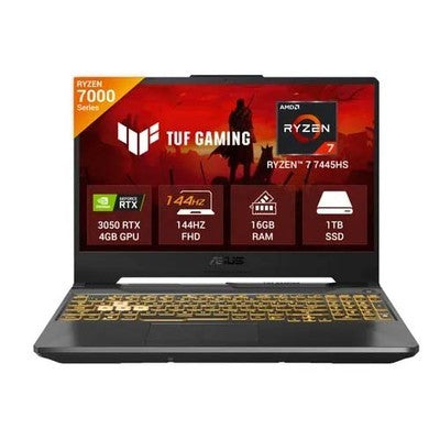 LAPTOP GAMER ASUS TUF A15 RYZEN 7, 16GB RAM, 512GB SSD, RTX 3050 4GB