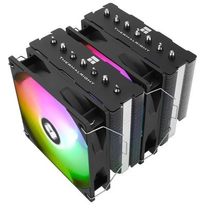 VENTILADOR THERMALRIGHT PHANTOM SPIRIT 120 SE CPU AIR COOLER, 7 HEAT PIPES CPU COOLER, DUAL 120MM TL-C12B V2 PWM FANS, AGHP 4.0 TECHNOLOGY, S-FDB BEARING, FOR AM4/AM5/INTEL