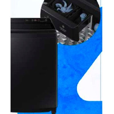 LAVADORA SAMSUNG WA90PZ2589C AUTOMÁTICA 21 KG AI WASH ECOBUBBLE BUBBLESTORM DUAL STORM