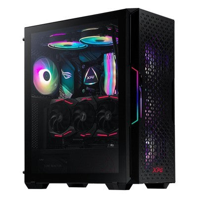 CASE GAMER ADATA XPG STARKER RGB 2X USB 3.0 1X LED BUTTON 465X215X400MM BLACK