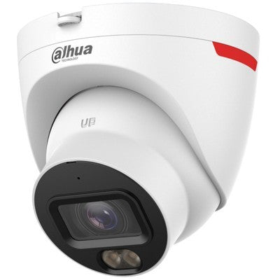 CÁMARA DE SEGURIDAD DOMO IP DISUASIÓN ACTIVA DUAL LIGHT AUDIO BIDIRECCIONAL 4MP