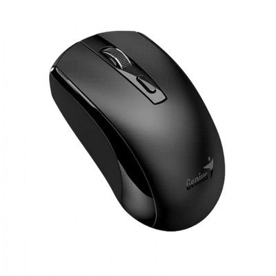 MOUSE GENIUS ECO-8150 WIRELESS NEGRO /BAT. RECARGABLE /AI COPILOT /4 BOTONES /1200 DPI /ADAP. USB